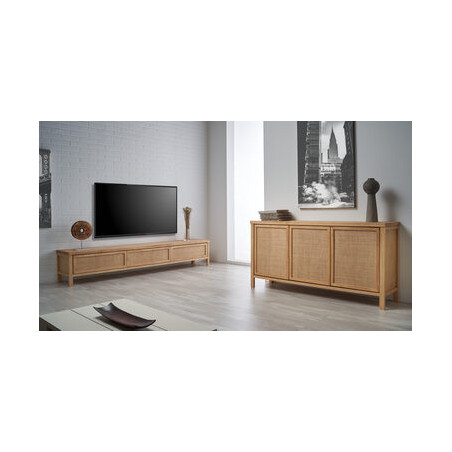 Aparador MECA -Rafia Natural