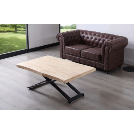 Mesa centro elevable  120 x 80