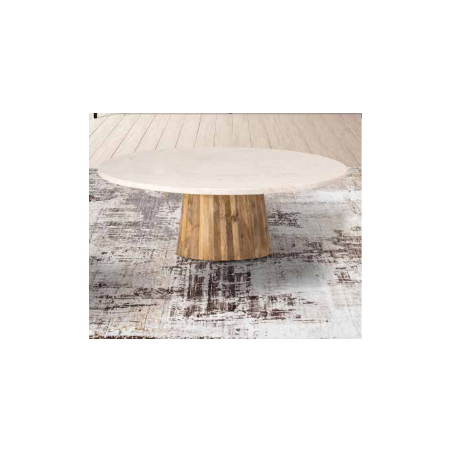 Mesa centro redonda 80 cm