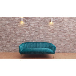 sofà vellut verd