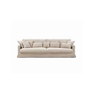 Sofà desenfundable, teixit natural, tractament Anti-taques, 258 cm